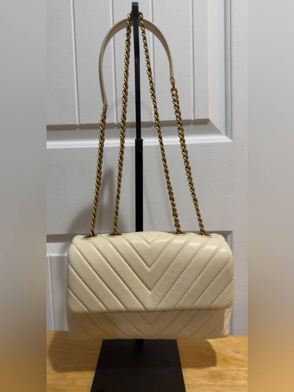 Quince Italian Leather Quilted Convertible Crossbody Bag Off White Quiet Luxury